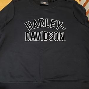Harley Davidson Quality Black Sweatshirt NWT sz 1W/1X